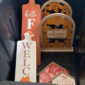 Autumn Welcome Home Decor Set